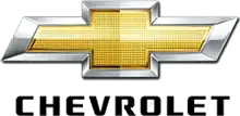 Chevrolet logo with gold bowtie and metallic border.